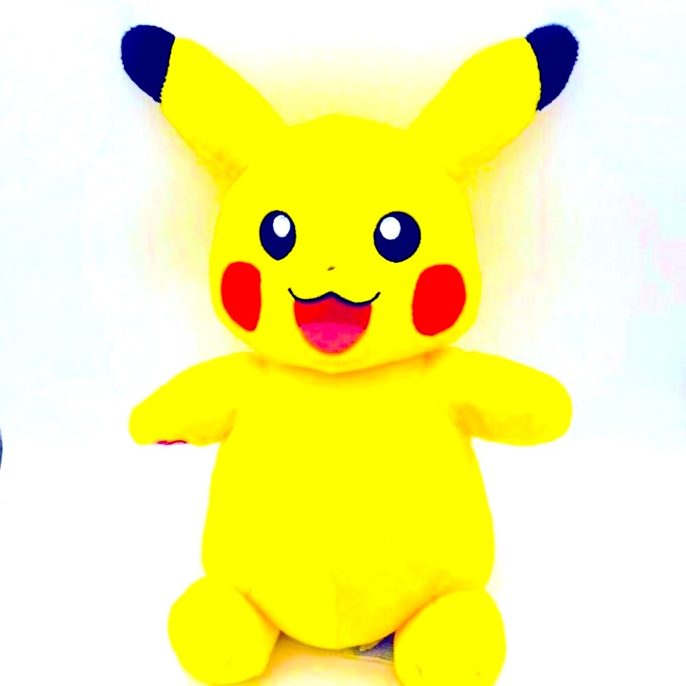 ❣️ BUILD-A-BEAR ❣️COLLECTION POKÉMON PIKACHU COLLECTABLE SUPER CUTE PLUSH (NWOT)